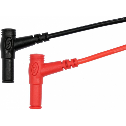 Щупи до цифрових тестерів YATO 2 шт. l=15 см в силіконовій ізоляції, кабель- 120 см [50]