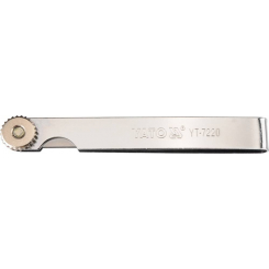 Щупи вимірювальні YATO, 100 х 10мм, 17шт., h=0,02-1мм [10/200]