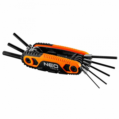 Шестигранні ключі з ручкою 1,5, 2, 2,5, 3, 4, 5, 6, 8 мм