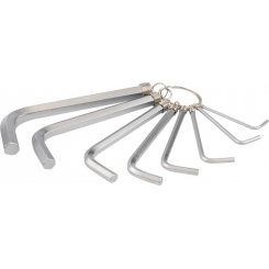 Шестикутники YATO Набір 8 шт. 2,0-10 мм CrV [12/72]