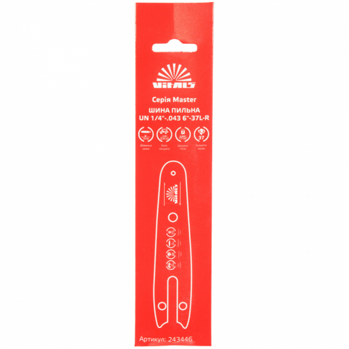 Шина пильна Vitals Master UN 1/4"-.043 6"-37l-R
