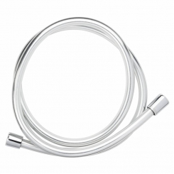 Шланг для душу 1/2" ПВХ 3-х шаровий срібний з підшипником 150см CORSO XB-0133 (9691611)