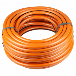 Шланг для поливу Бурштин 3 шари армований 1/2" 30м FLORA (5066654)