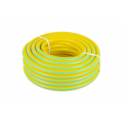 Шланг для поливу MASTERTOOL "FLOWER" 3/4" 25 м жовтий 92-1042