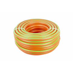 Шланг для поливу MASTERTOOL "HARVEST" 3/4" 30 м помаранчевий 92-1048