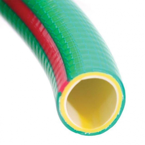 Шланг для води чотиришаровий, 1/2", 20 м, армований, PVC INTERTOOL GE-4103