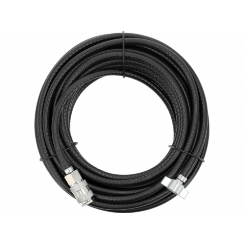 Шланг пневматичний ПВХ для автом YATO з швидким роз'ємом; Ø=6/10 мм, роб тиск 10 Bar, l=12 м, гв М16