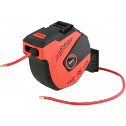 Шланг пневматичний ПВХ на котушці YATO із швидкоз'єднаним. нарешті 1/4", Ø=12.5 мм, тиск-20Bar, l=15м