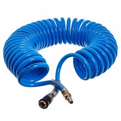 Шланг спіральний 10м 8*12мм з Б/Д з’єднанням