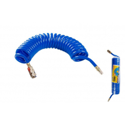 Шланг спіральний поліуретановий MASTERTOOL 8.0х12 мм 5 м 81-8470