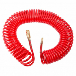 Шланг спіральний поліуретановий PU армований 15м 6.5×10мм Refine (7013481)