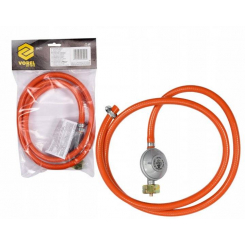 Шланг з редуктором газовий VOREL до побутових газових балонів; l= 1,5 м