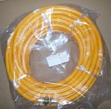 Шланг з з'єднувачами 20 м, 7.5 мм для обприскувачів, хімічно-стійкий, гумовий