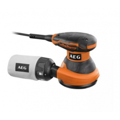 Шліфмашина ексцентр. EХ125ES AEG, 300Вт, Ø125мм, 7000-12000об/хв, амплітуда 2,4мм, 1,7кг
