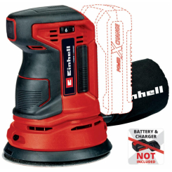 Шліфмашина ексцентрикова акумуляторна (без акумулятора), коливання 14000-22000 хв-1, шліфувальний папір d125 мм, 7000-11000 об/хв, 1 шліфувальний лист Р80 TE-RS 18 Li - Solo