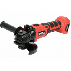 Шліфмашина кутова акумулят.безщіткова YATO:Li-Ion, 18 В, 3 АГод, для диска Ø=125 мм(БЕЗ АКУМУЛЯТОРА)