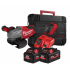 Шліфмашина кутова акумуляторна MILWAUKEE, M18 FHSAG125XPDB2-802X, Ø125мм (зарядний пристрій, 2акум. Х 8 Аг, HDкейс)