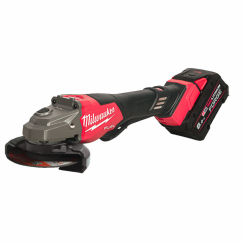 Шліфмашина кутова акумуляторна MILWAUKEE, M18 FHSAGO125VXPDB2-802X, Ø125мм (зарядний пристрій, 2акум. Х 8 Аг, HDкейс)