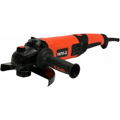Шліфмашина кутова з плавним пуском YATO, 2000 Вт, диск 180 мм, 8400 об/хв