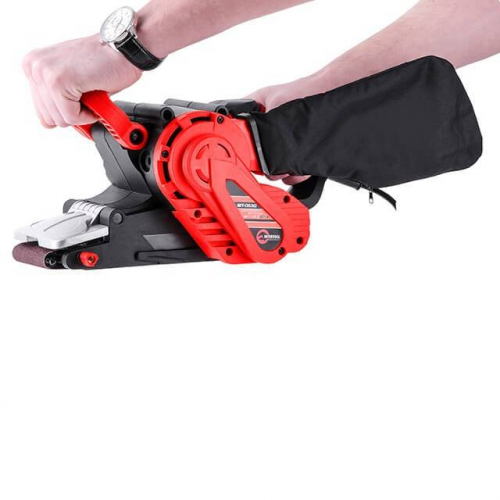 Шлифмашина стрічкова 1010 Вт, 120-380 м/хв, 76*533 мм INTERTOOL WT-0530