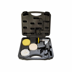 Шліфмашина орбітальна пневматична професійна без відбору пилу Air Pro SA4663K, набір