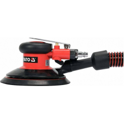 Шліфмашина пневматична YATO ексцентрикова з диском Ø=150 мм, 0.63 MPa, спожив. повітря- 150 л/хв
