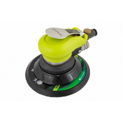 Шліфмашина пневматична орбітальна з пиловідведенням 150 мм, 9000 об/хв, 115 л/хв, 6,3 Bar, TPR покриття корпусу