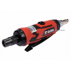 Пневматичний шліфувальний верстат, прямий YATO зі шпинделем Ø = 6 мм, Ø = 1/4", 6,3 бар, 113 л/хв.