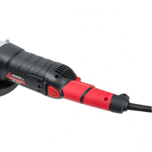 Шліфмашина кутова 1800 Вт, 180 мм, 8000 об/хв, плавний пуск INTERTOOL WT-0227