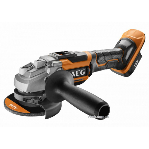 Шліфмашина кутова акум. BEWS 18-125BL-0 AEG, 18В, Ø125мм, 11000об/хв, М14, 2.4кг