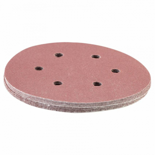 Шліфувальне коло 6 отворів Ø150мм P120 (10шт) Sigma (9122271)