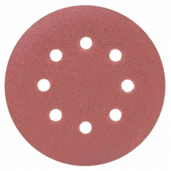 Шліфувальне коло 8 отворів Ø125мм P150 (10шт) Sigma (9122681)