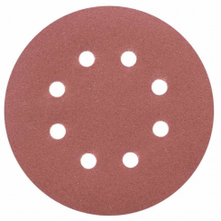 Шліфувальне коло 8 отворів Ø125мм P180 (10шт) Sigma (9122691)