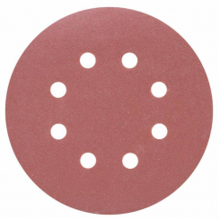 Шліфувальне коло 8 отворів Ø125мм P240 (10шт) Sigma (9122711)