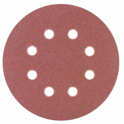 Шліфувальне коло 8 отворів Ø125мм P80 (10шт) Sigma (9122651)