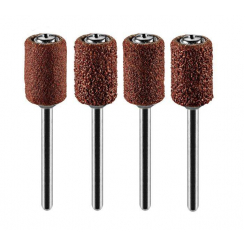 Шліфувальні стрічки 6,3 мм, К60, К80, К120, ДО240, комплект 100 шт. + Хвостовик 3,2 мм, 2 шт.