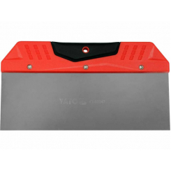 Шпатель для фінішного шпаклювання YATO, 250 мм t= 0.5 мм з нержавіючої сталі