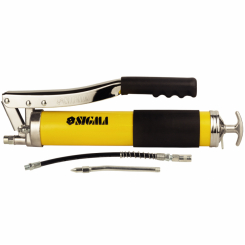 Шприц-оливниця важільно-плунжерний (двоплунжерний) 600мл з гнучким шлангом SIGMA (6300271)