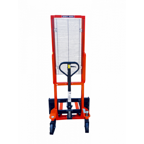 Штабелер гідравлічний 1000кг, підйом-1,6м, довжина вил 1,15м,ширина 330-740мм