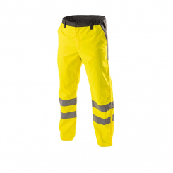 Штани сигнальні ABENS протидощові, жовті HOEGERT XL HT5K344-XL
