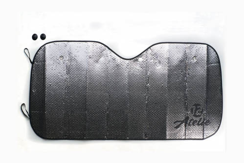 Шторка сонцезахисна 150х80см срібляста 12 Atelie