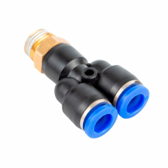 Штуцер цанговий (Y-подібний) Ø6*6*6мм МТ 1/4" Sigma (7027771)