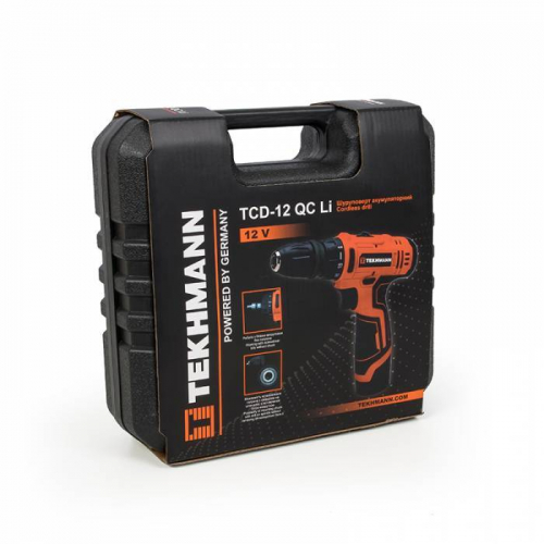 Шуруповерт акумуляторний Tekhmann TCD-12 QC Li