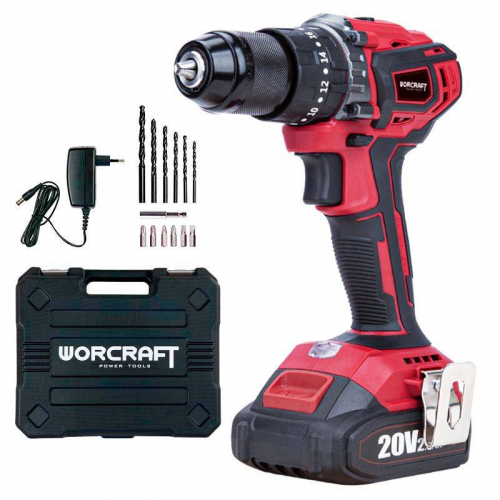 Шуруповерт акумуляторний безщітковий WORCRAFT CHD-S20LiBAB