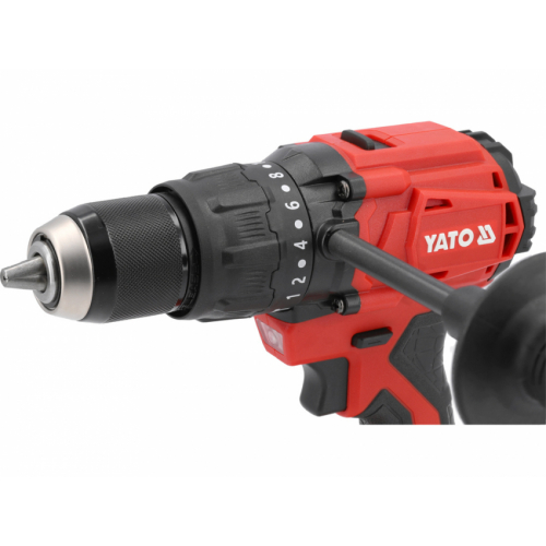 Шуруповерт-дриль ударн акумуляторний YATO: 18V, Li-Ion, KM- 120 Нм, патрон Ø≤13 мм (БЕЗ АКУМУЛЯТОРА)