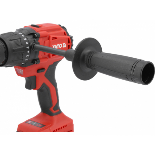 Шуруповерт-дриль ударн акумуляторний YATO: 18V, Li-Ion, KM- 120 Нм, патрон Ø≤13 мм (БЕЗ АКУМУЛЯТОРА)