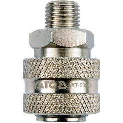 Швидкоз'єднувальна муфта YATO із зовнішньою. різьбленням Ø= 1/2" [50/250]