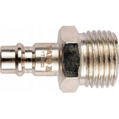 Швидкоз'єднувальний наконечник YATO із зовнішньою. різьбленням Ø= 1/2" [50/250]