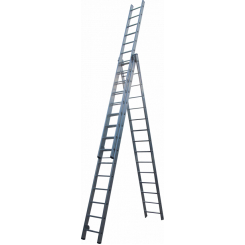 Сходи 3-секц. розкл. 3*15нд. 4,0-9,8м VHR P мет.