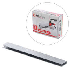 Скоба для степлера РТ-1612 16 мм (18GA) 5,7(5,8)*1,25*1,0 мм, 5000 од./уп. INTERTOOL PT-8316